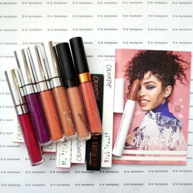ColourPop ultra matte & ultra satin liquid lipsticks