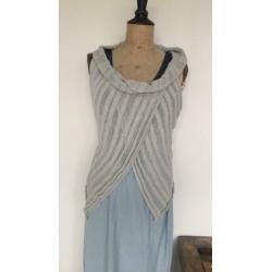 Drycorn lange lichtbleu rok maat L