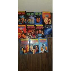 Star Trek VHS verzamel boxen en magazines en borg box