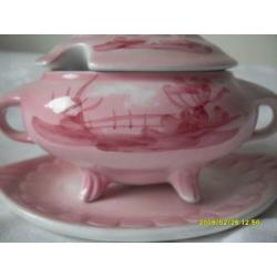 kinder servies soepterrine porselein