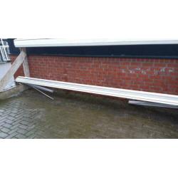 Zonnescherm 5 m breed 2.5 uitval
