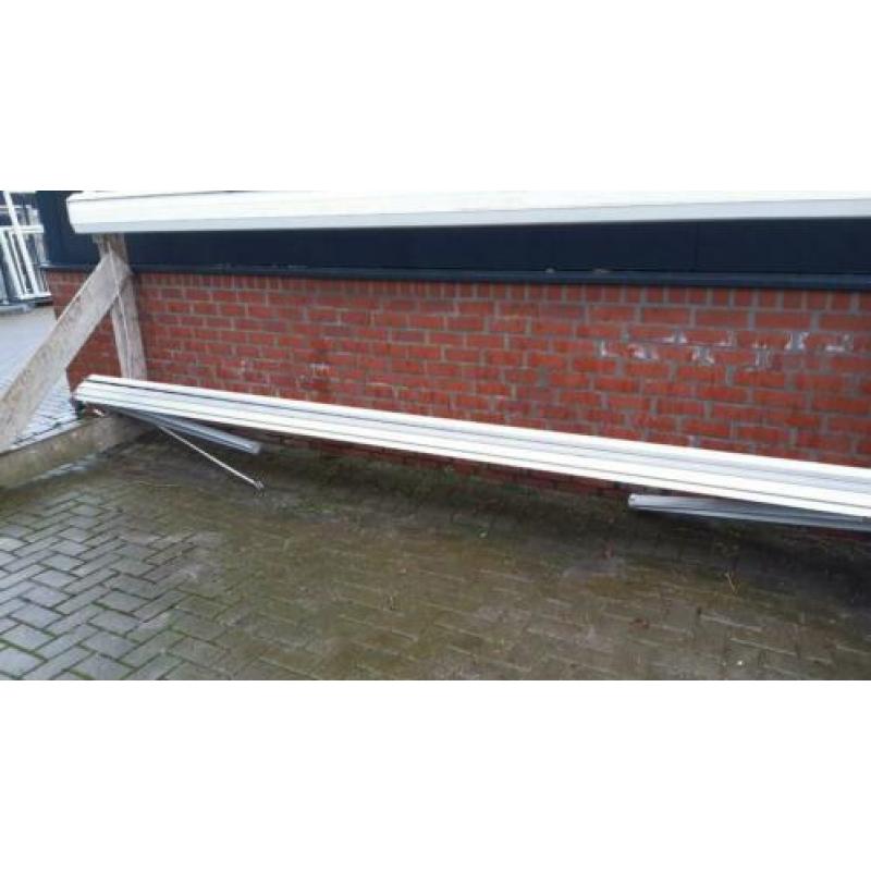Zonnescherm 5 m breed 2.5 uitval