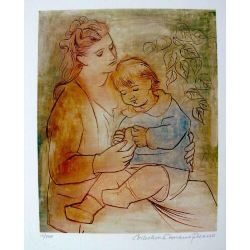 Pablo Picasso Litho/Giclee " Mother and Child "