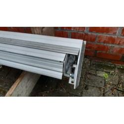 Zonnescherm 5 m breed 2.5 uitval