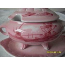 kinder servies soepterrine porselein
