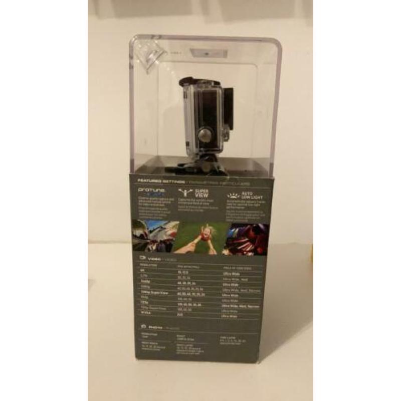 GoPro hero 4 Silver incl. roodfilter accu’s en accessoires