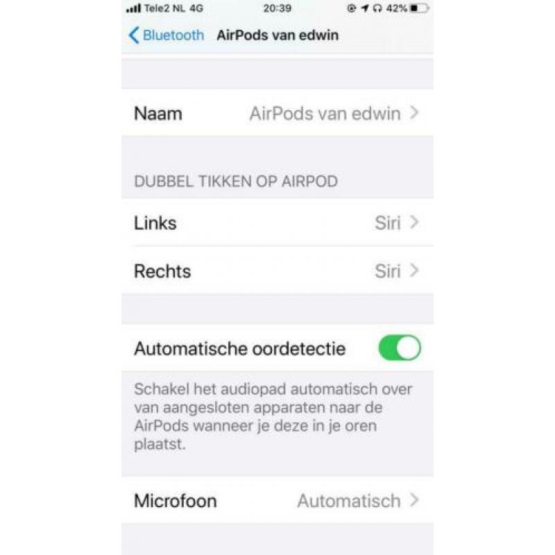 Airpods 2 - draadloze oordopjes - earpods
