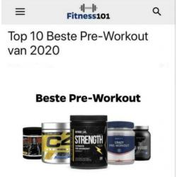 Nutrigo Lab PRE-WORKOUT! Beste van EUROPA!!