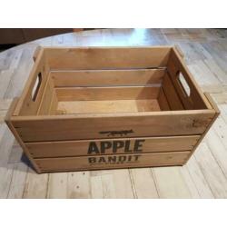 Apple Bandit Cider kratje van hout