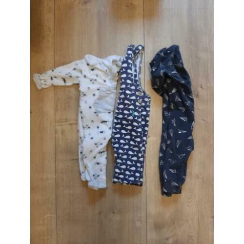 Jongens kleding pakket 56 tm 68
