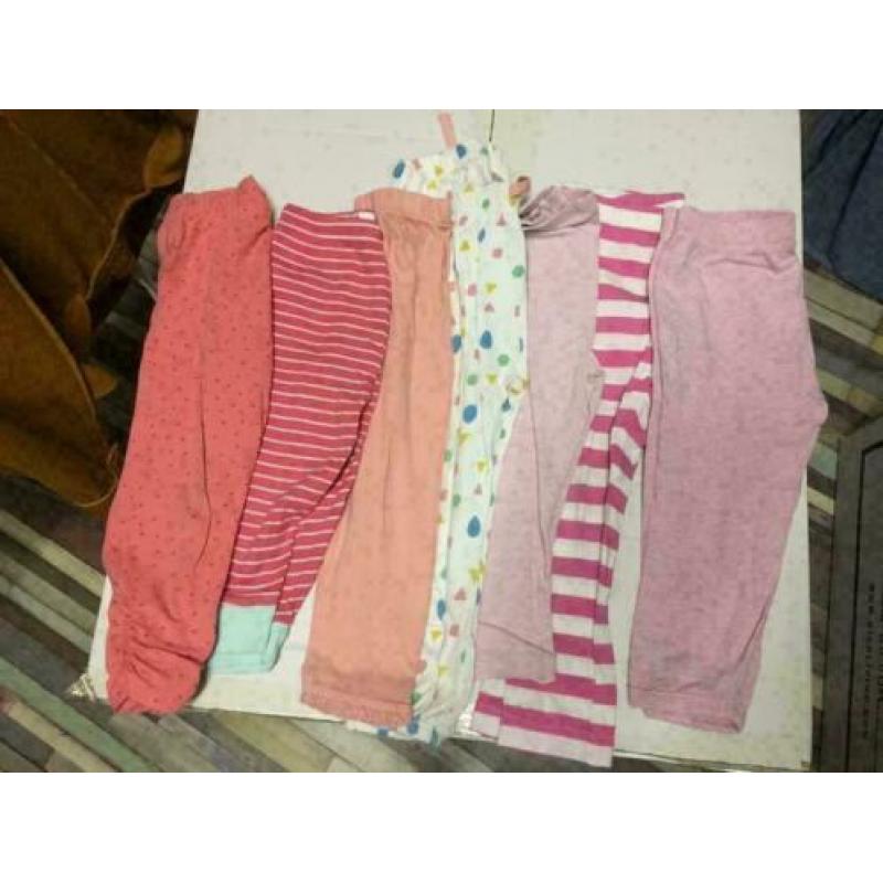 Zomer leggings pakket, maat: 86