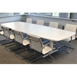 Vergadertafel 320x120cm voor ca. 10-12 personen - NIEUW!!