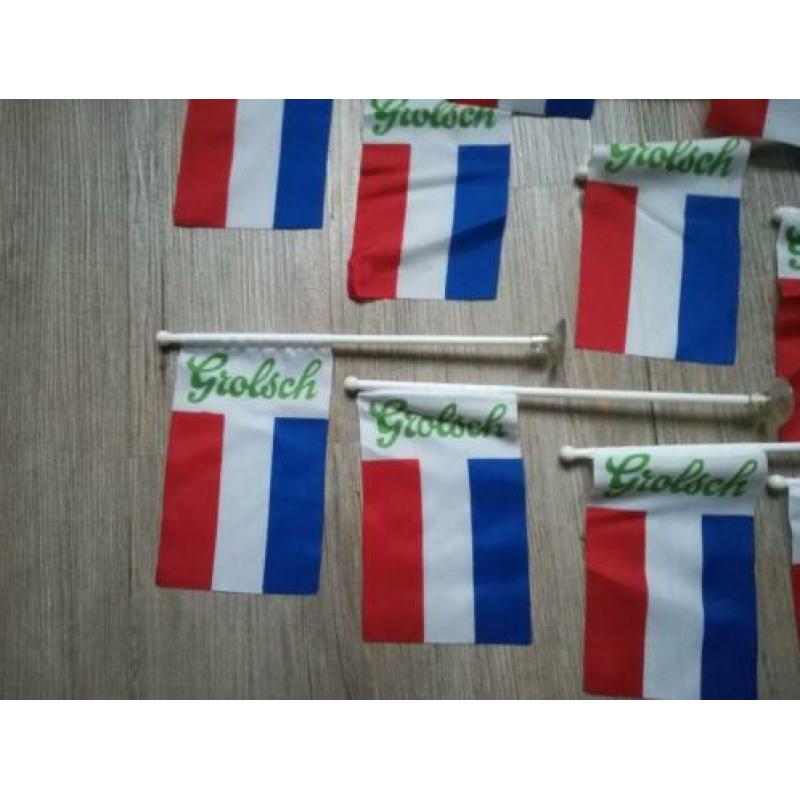 Grolsch vlaggen.