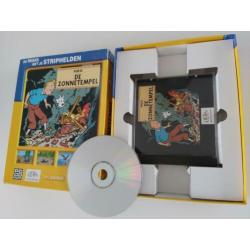 Pc cd rom Kuifje De Zonnetempel.