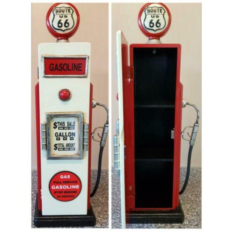 Benzinepomp kast gaspump repro van hout full service NIEUW