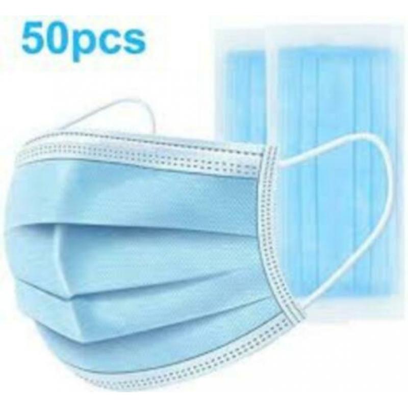 Medisch Mondmaskers Mondkapjes 50pcs 3 lagen