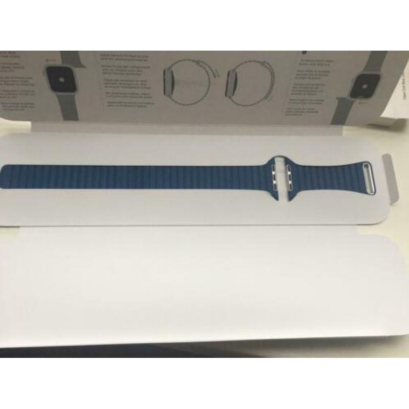 Bandje voor Apple watch (écht leer)