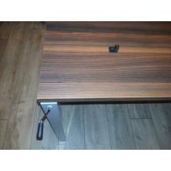 Slingerverstelbaar bureau 160 x 80 cm