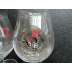 6 verschillende DUVEL GLAZEN wo DAAN