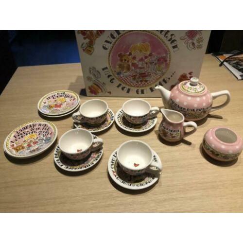 Pop en beer kinderservies