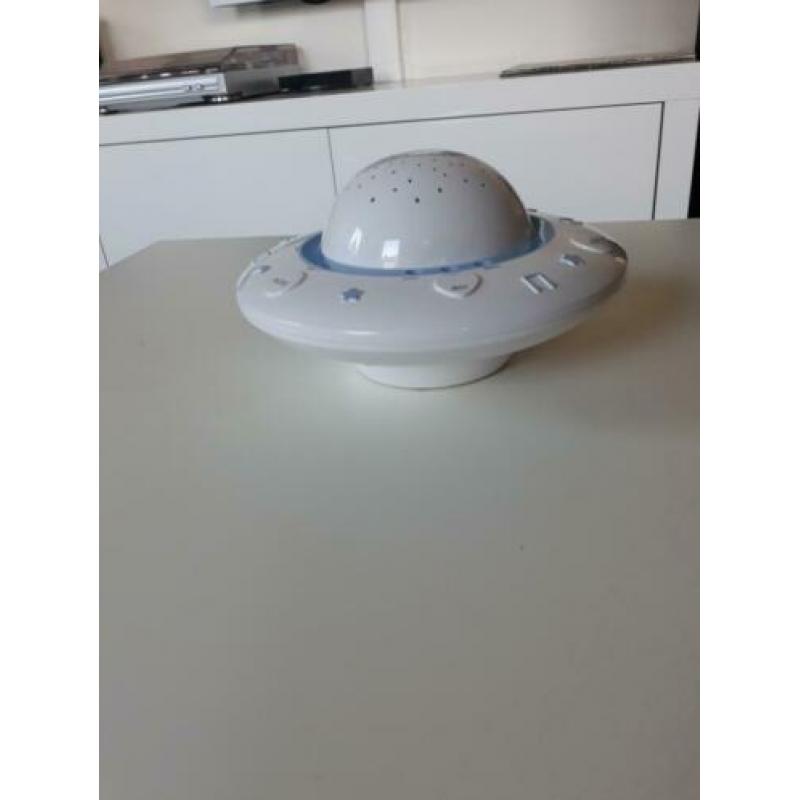 Projecterende sterrenlamp met liedjes