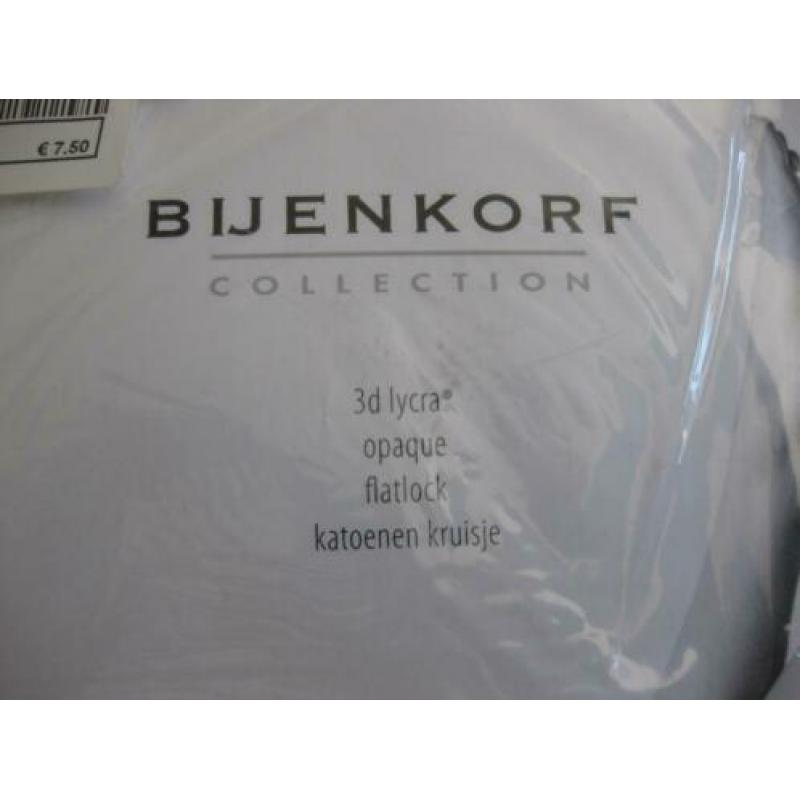 2 nieuwe Bijenkorf panty's, maat 38/40. Moccakleur. Set € 4
