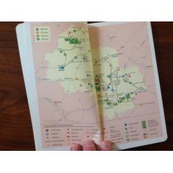 Dordogne Frankrijk ANWB reisgids routes lopen fiets +kaarten