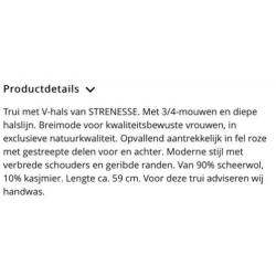 Strenesse trui