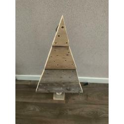 Kunst kerstboom incl voet en overige attributen