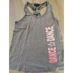 Sofie Schnoor Dance grijs t-shirt maat 128