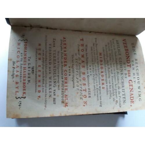 Verbondt der genade thomas boston