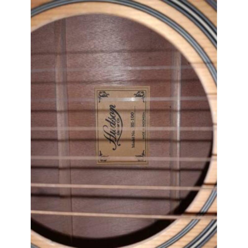 Acoustische gitaar Hudson HI-100 metalen snaar