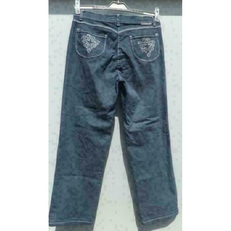 ZERRES JEANS stretch spijkerjeans met studs mt 38
