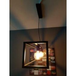 Hanglamp met 3 led bol lampen.  1 jaar oud!!
