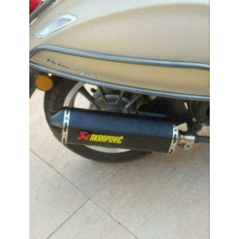 Uitlaat Demper Akrapovic Vespa Iget i-get Sprint Primavera