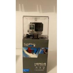 GoPro hero 4 Silver incl. roodfilter accu’s en accessoires