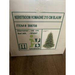Kunst kerstboom incl voet en overige attributen