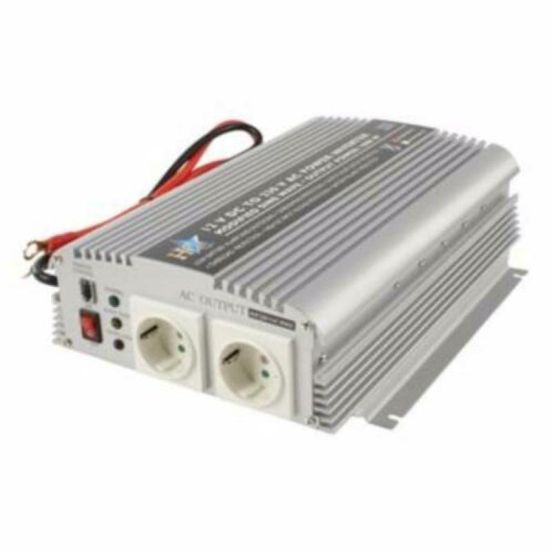 Omvormer 12 - 230 V - 1000 W, HQ-inv1000