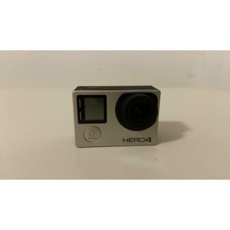 GoPro hero 4 Silver incl. roodfilter accu’s en accessoires