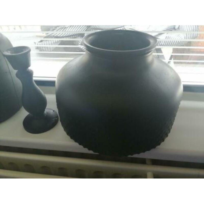 Vazen, dienbladen, accessories