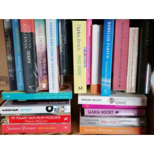 38 boeken een doos vol!