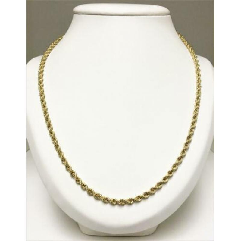 PM-3310418 8 Karaat Koord Ketting - 82 cm / 19,4 g
