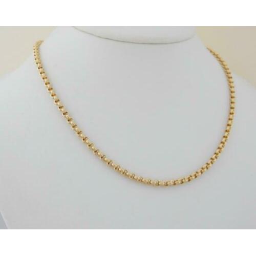 14 karaat Gouden Dames Collier - Ketting Jasseronschakel