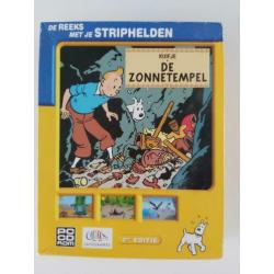 Pc cd rom Kuifje De Zonnetempel.