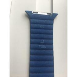 Bandje voor Apple watch (écht leer)