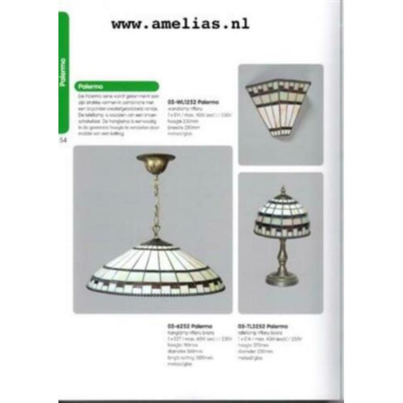 retro vintage artdeco lamp tiffany lamp maatwerk gispen lamp