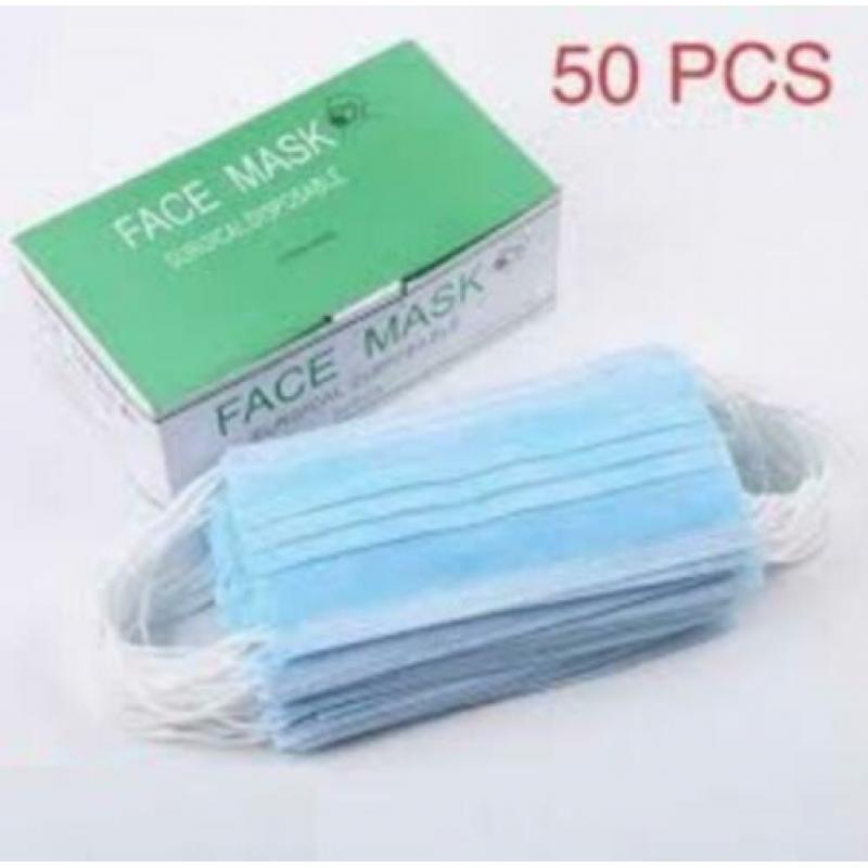 Medisch Mondmaskers Mondkapjes 50pcs 3 lagen