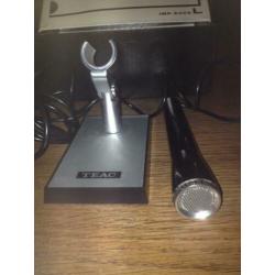 Vintage Teac Dynamic microphone