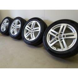 Nieuwe 17 inch audi A4 B9 velgen 225 50 17 continental zomer
