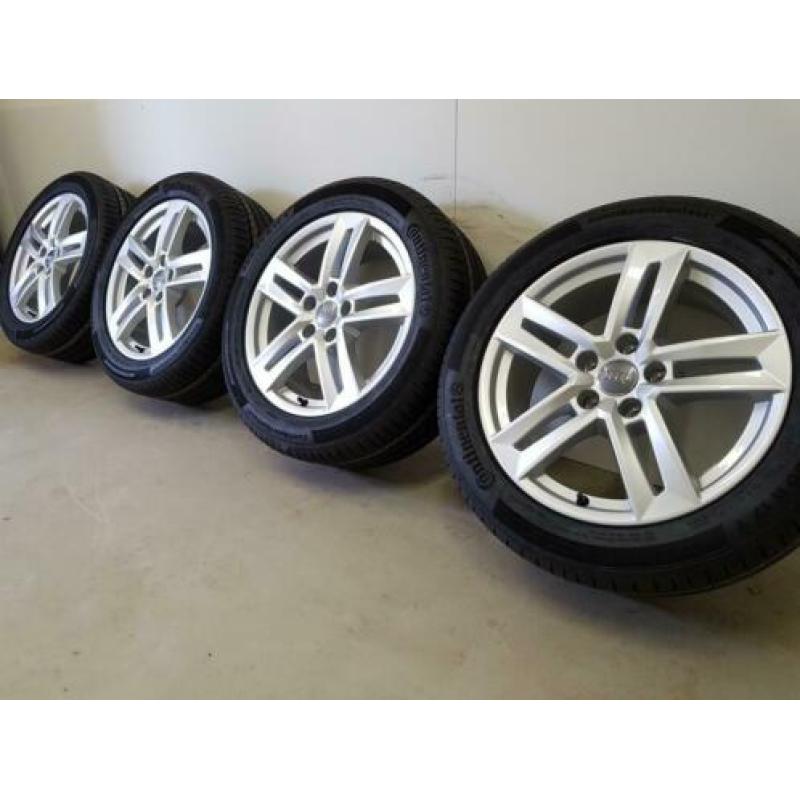 Nieuwe 17 inch audi A4 B9 velgen 225 50 17 continental zomer